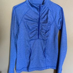 Athletic Warm Up Quarter-Zip Pull Over- Dry Fit